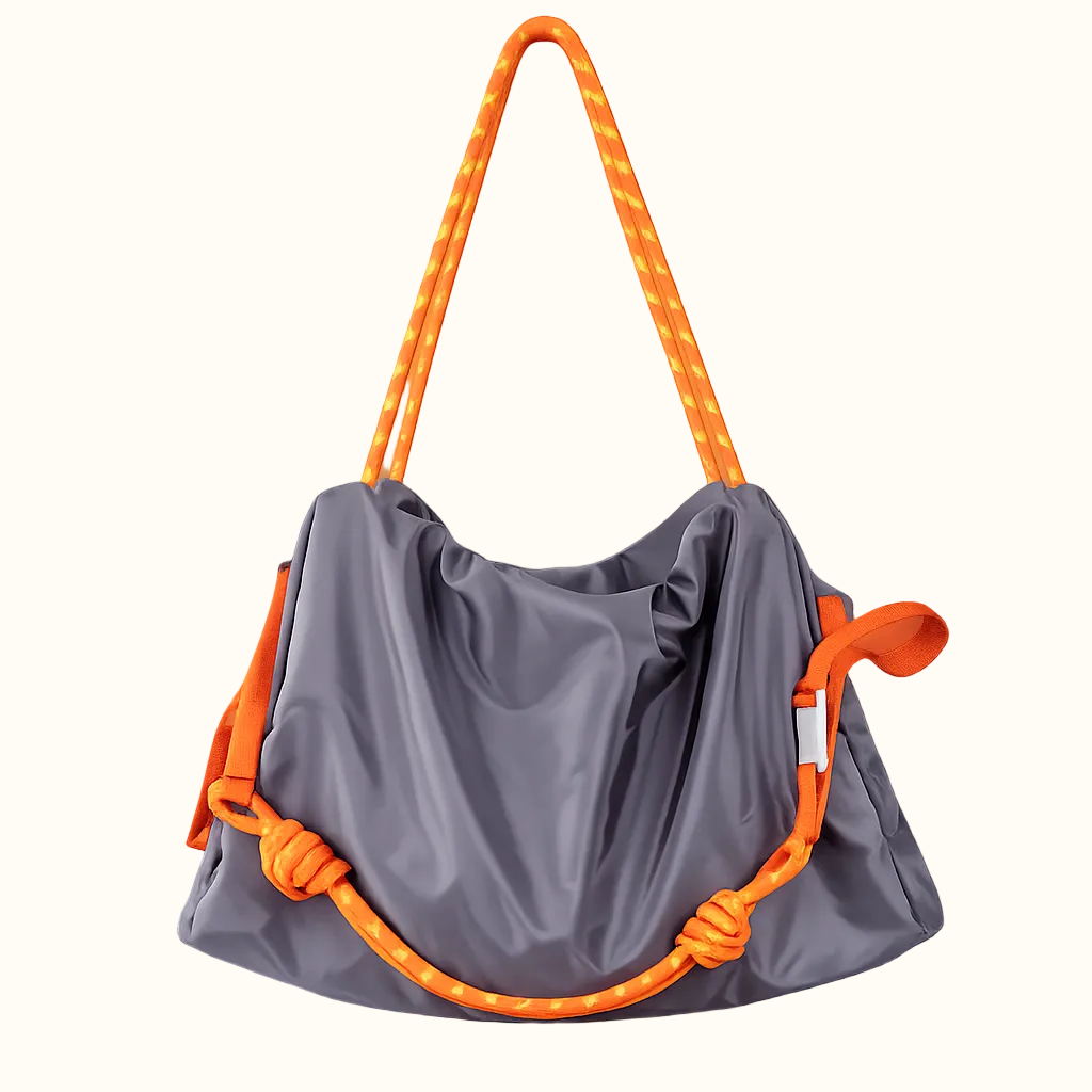 THE POPPY –Nylon Shoulder Bag
