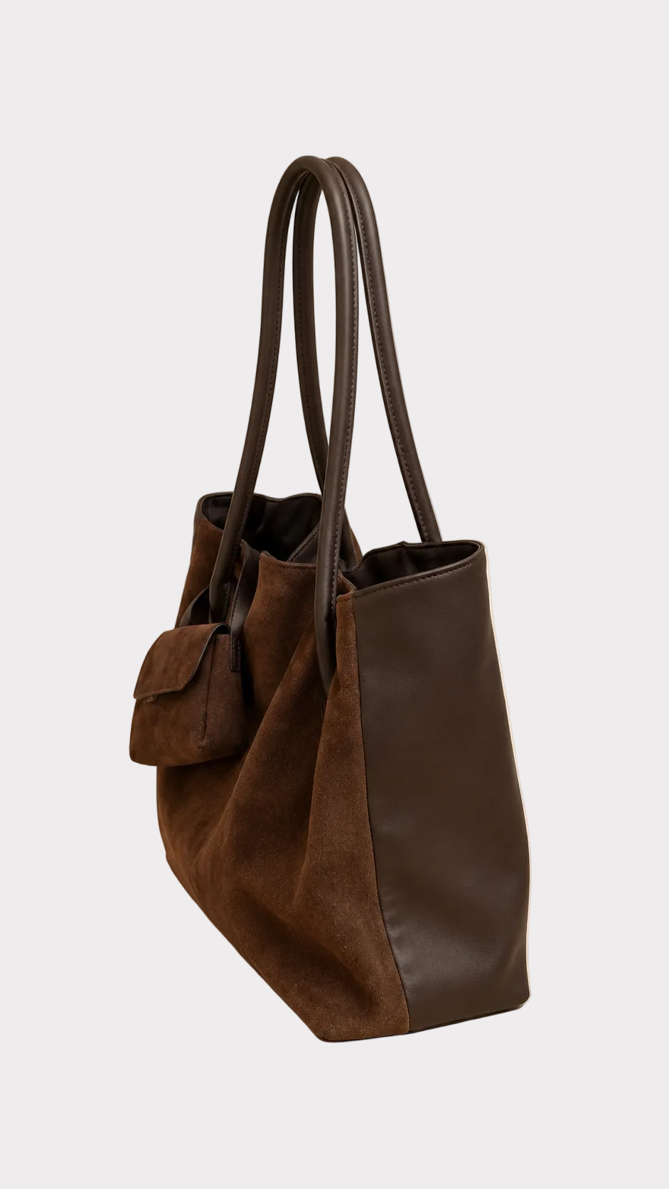 The Wynona –Leather Suede Bag