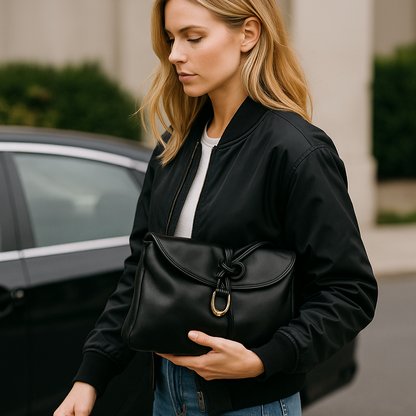 THE ALEX – Soft Leather Oversize Clutch