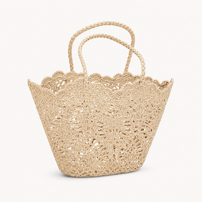 The Lina –Lace Beach Bag