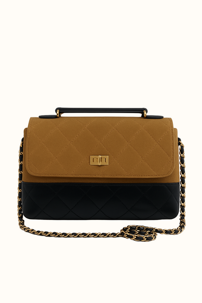 THE AVA –Quilted Cross Body or Handheld Purse