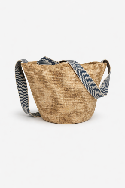 The Beia –Small Raffia Tote