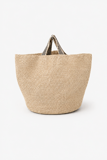 The Beia –Large Raffia Tote –Preorder