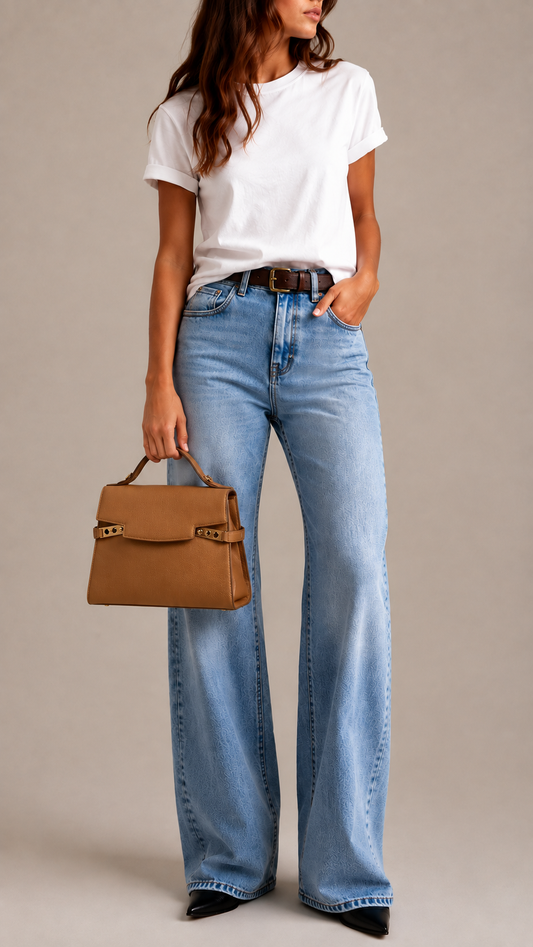 The Etta –Structured Flap Bag