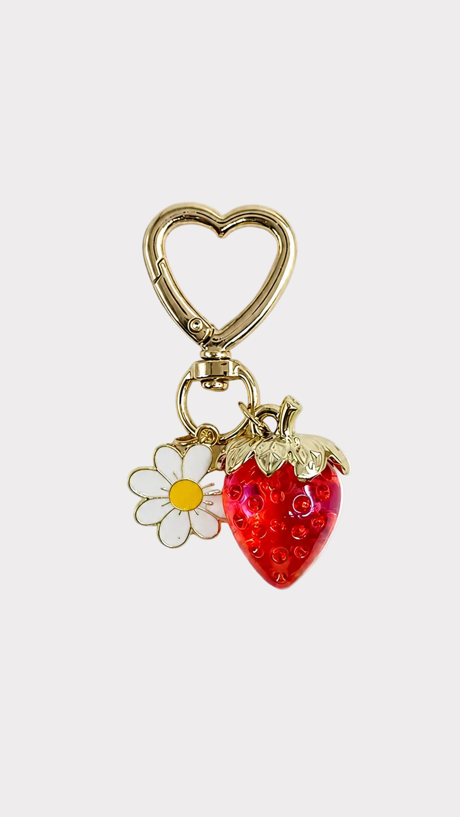 Strawberry Daisy – Keychain