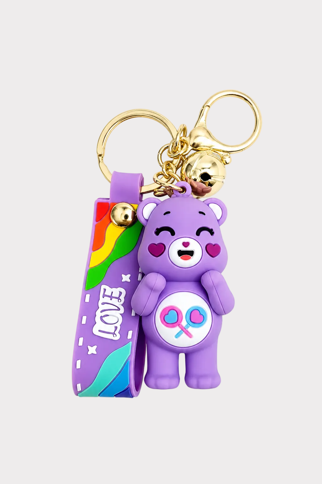 Rainbow Bear – Keychain
