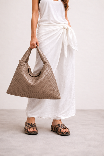 The Tina –Large Woven Tote