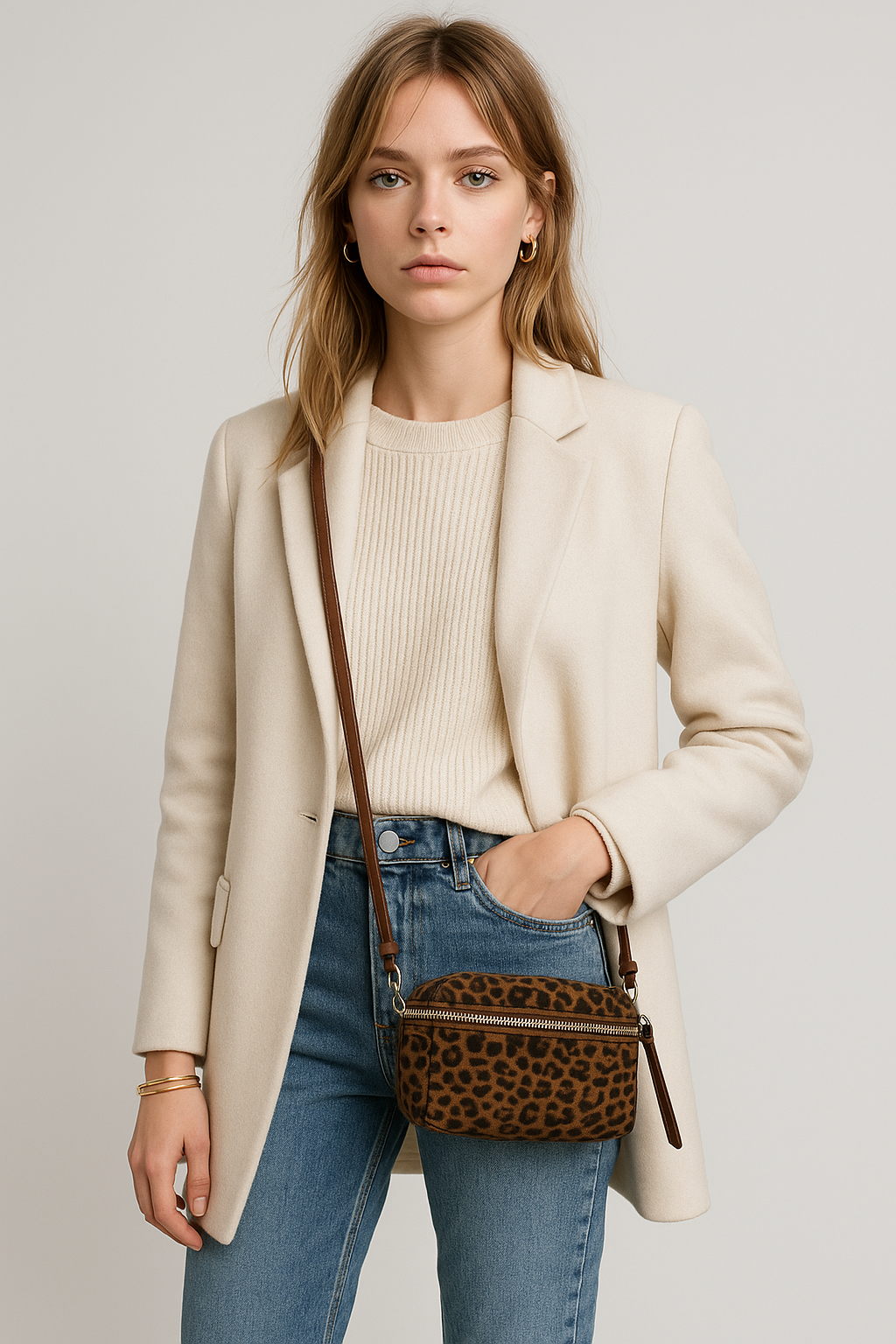 THE NOA - Full Grain Leather Crossbody Bag