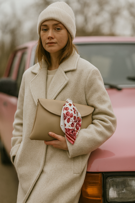 THE ALEX – Soft Leather Oversize Clutch