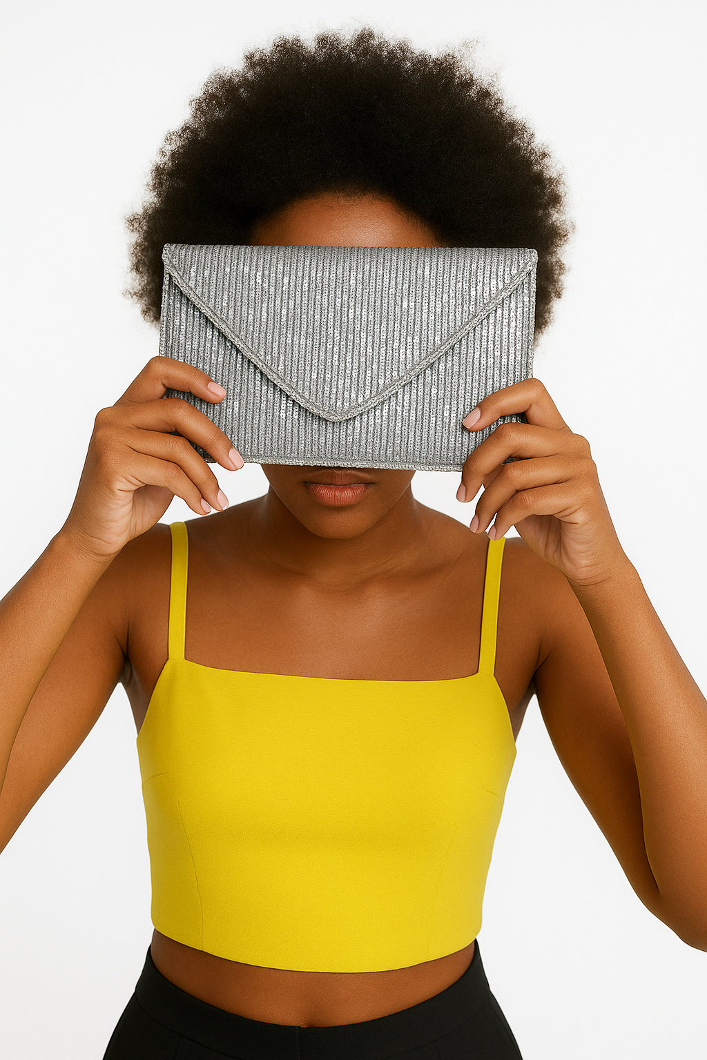 THE MADONNA – Sequinned Clutch