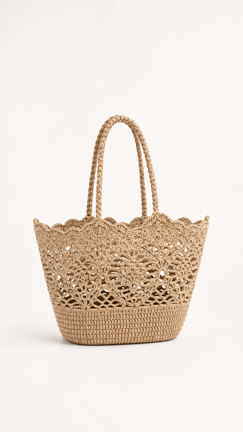 The Lina –Lace Beach Bag