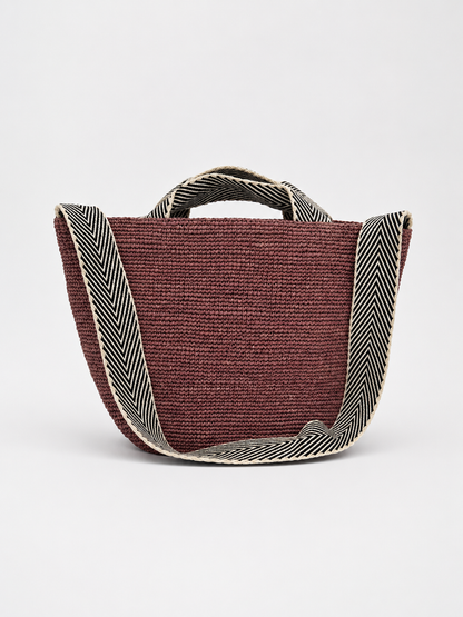 The Beia –Small Raffia Tote