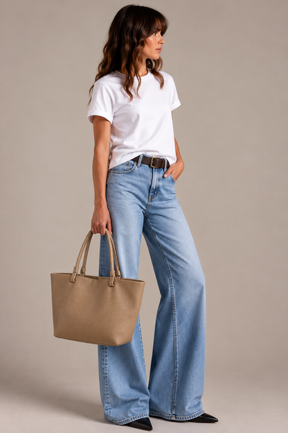 The Venice –Large Pebbled Tote